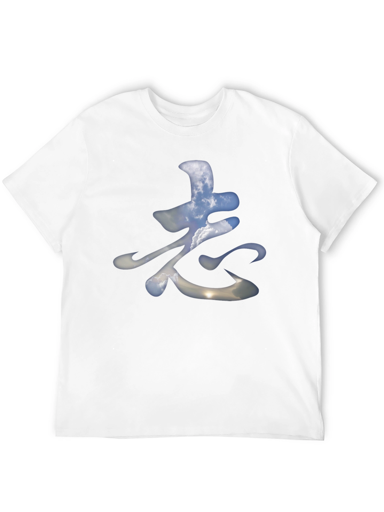 Sky Character Graphic Black T-Shirt