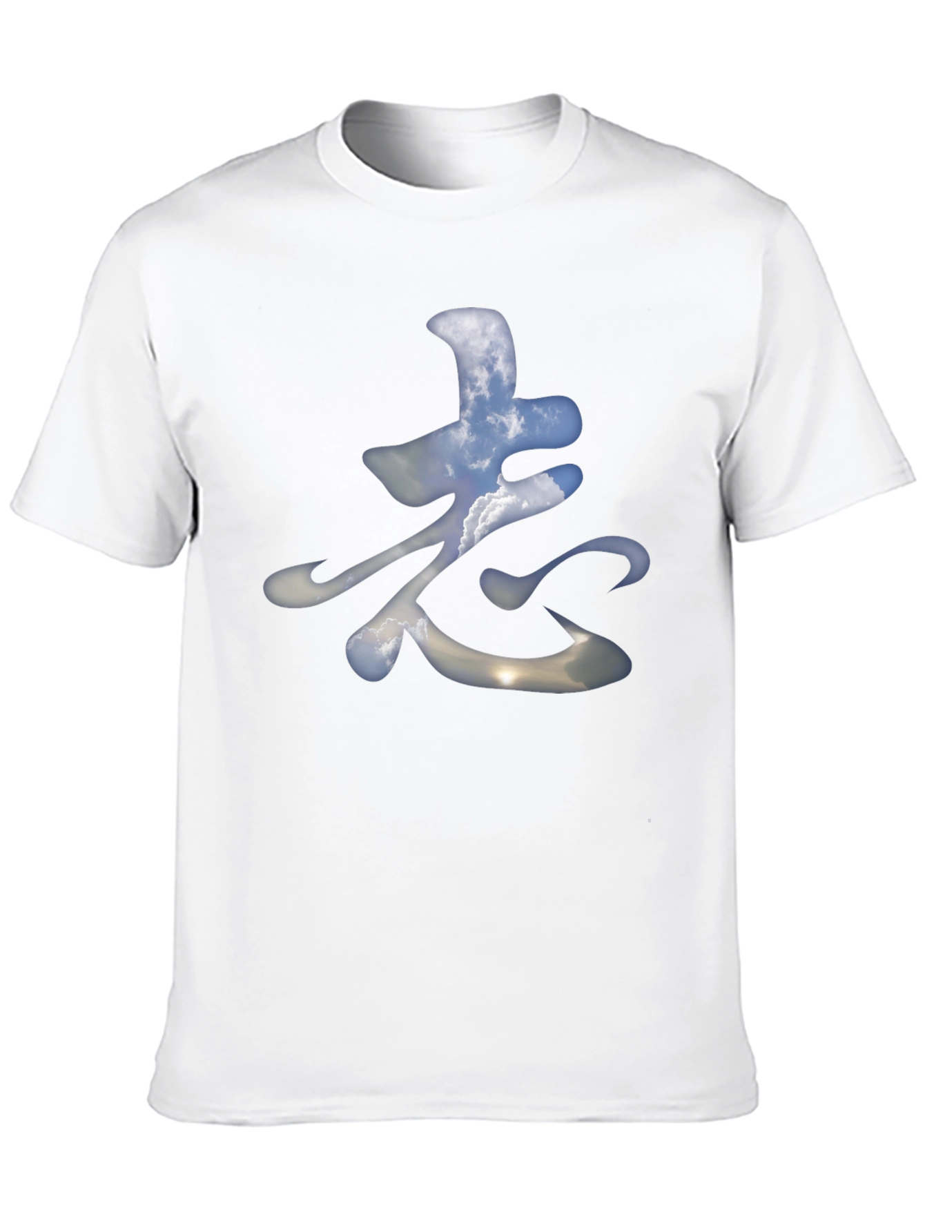 Sky Character Graphic Black T-Shirt