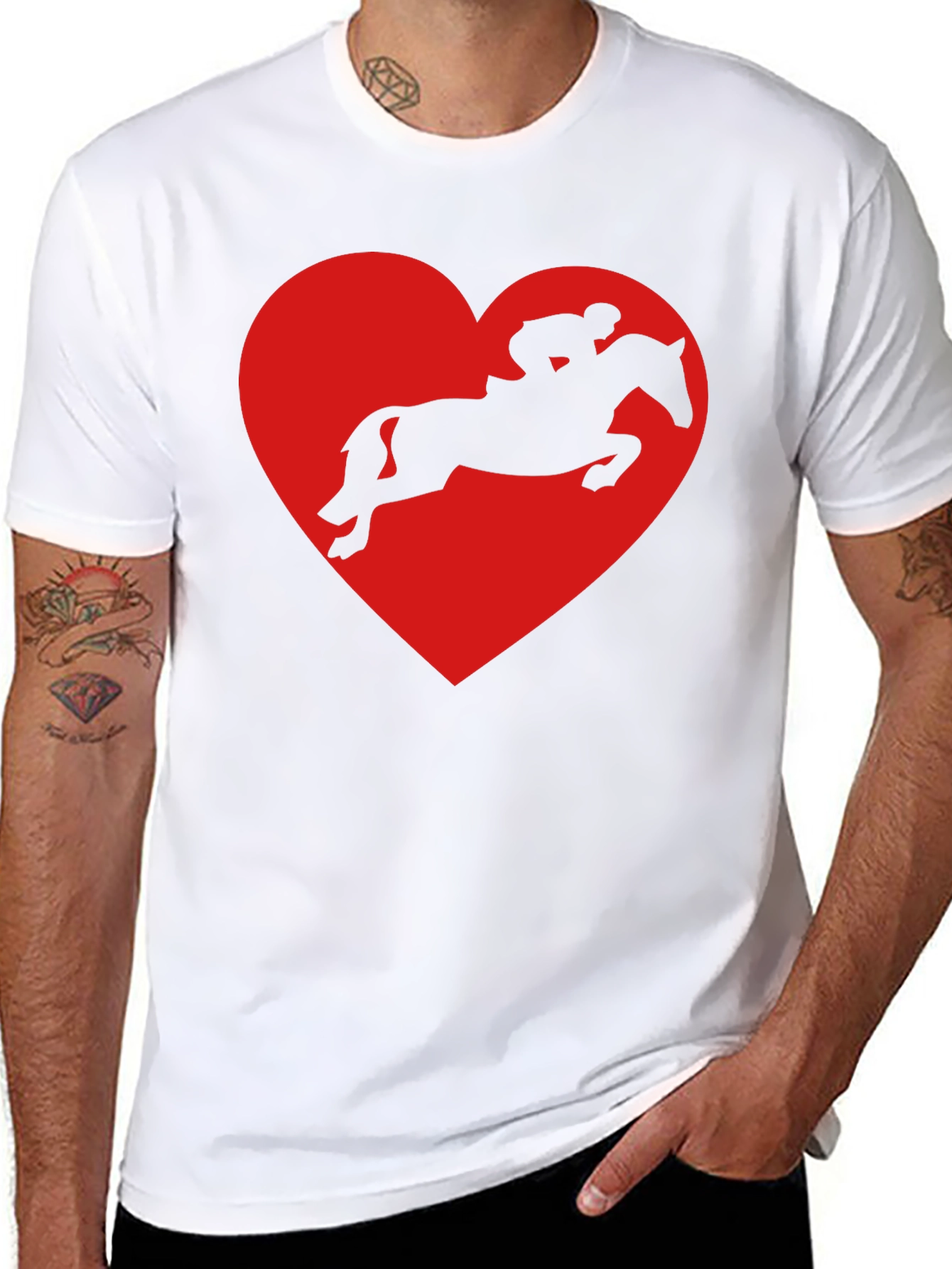 Equestrian Heart T-Shirt