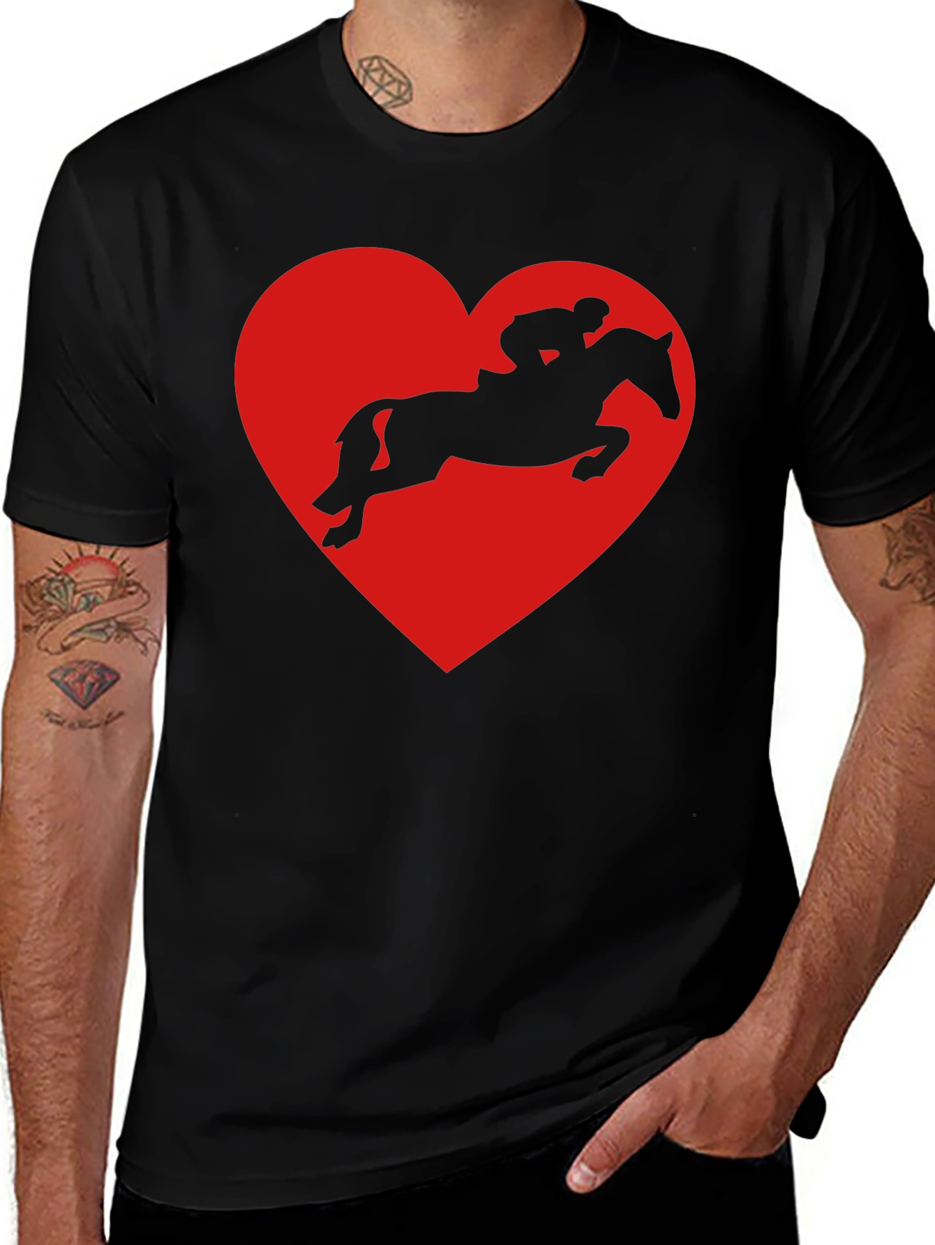Equestrian Heart T-Shirt