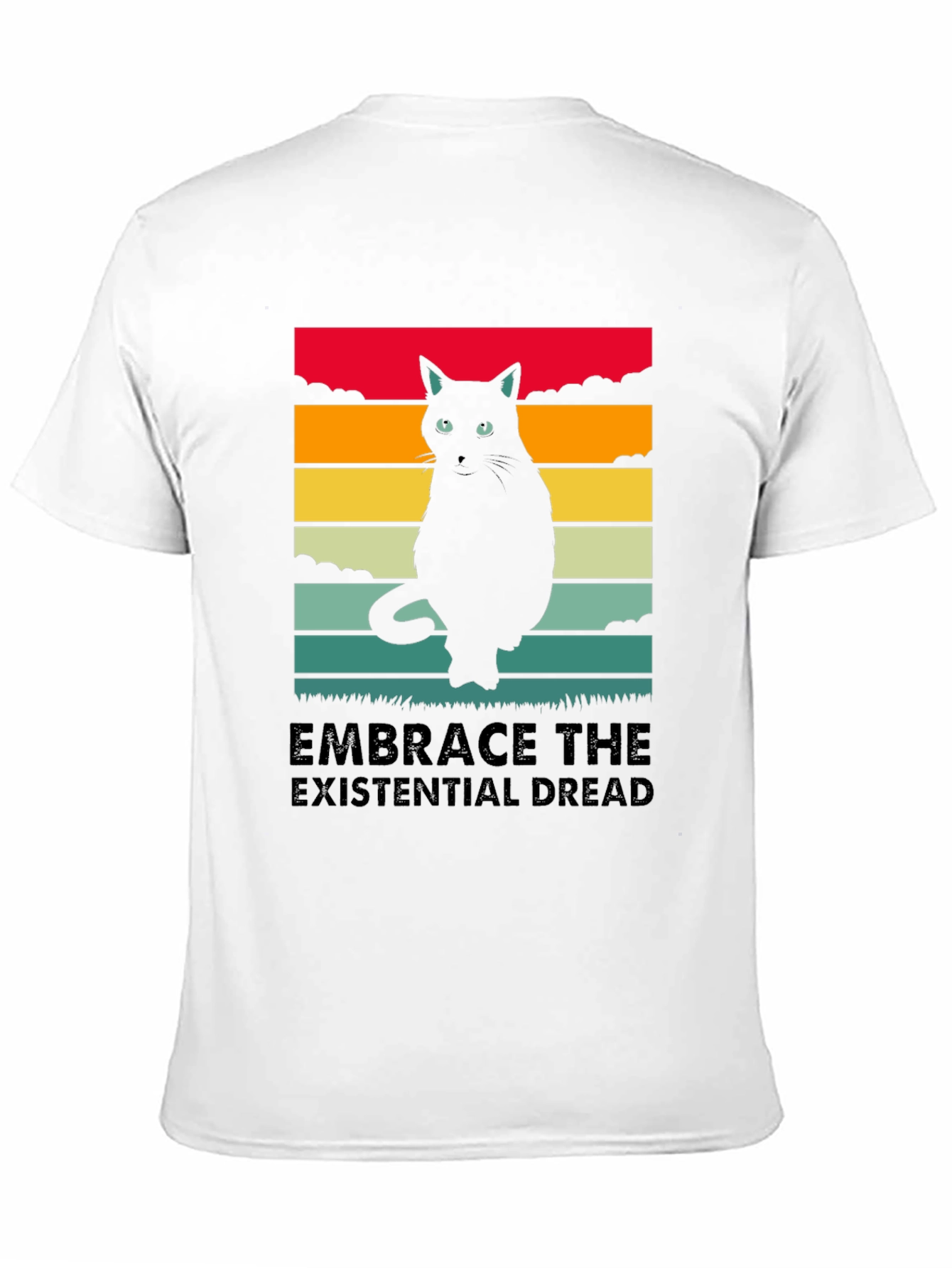 Embrace the Existential Dread Cat T-Shirt