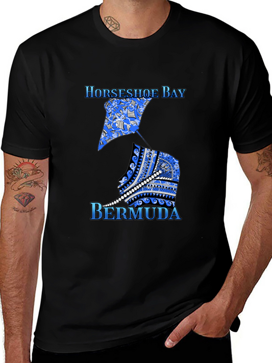 Horseshoe Bay Bermuda Graphic Tee