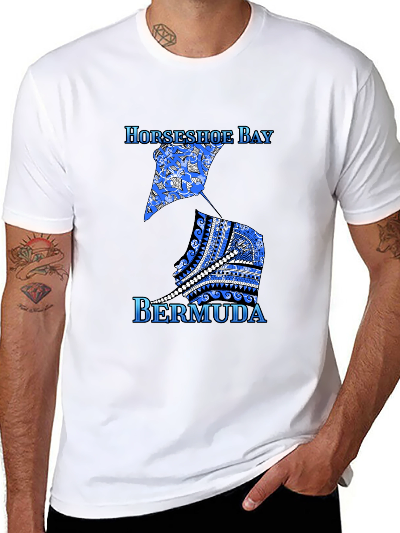 Horseshoe Bay Bermuda Graphic Tee