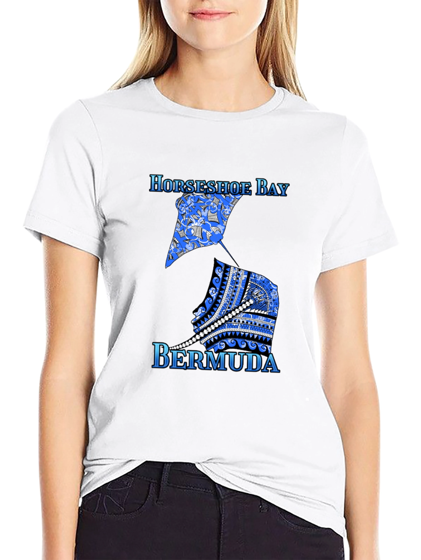 Horseshoe Bay Bermuda Graphic Tee