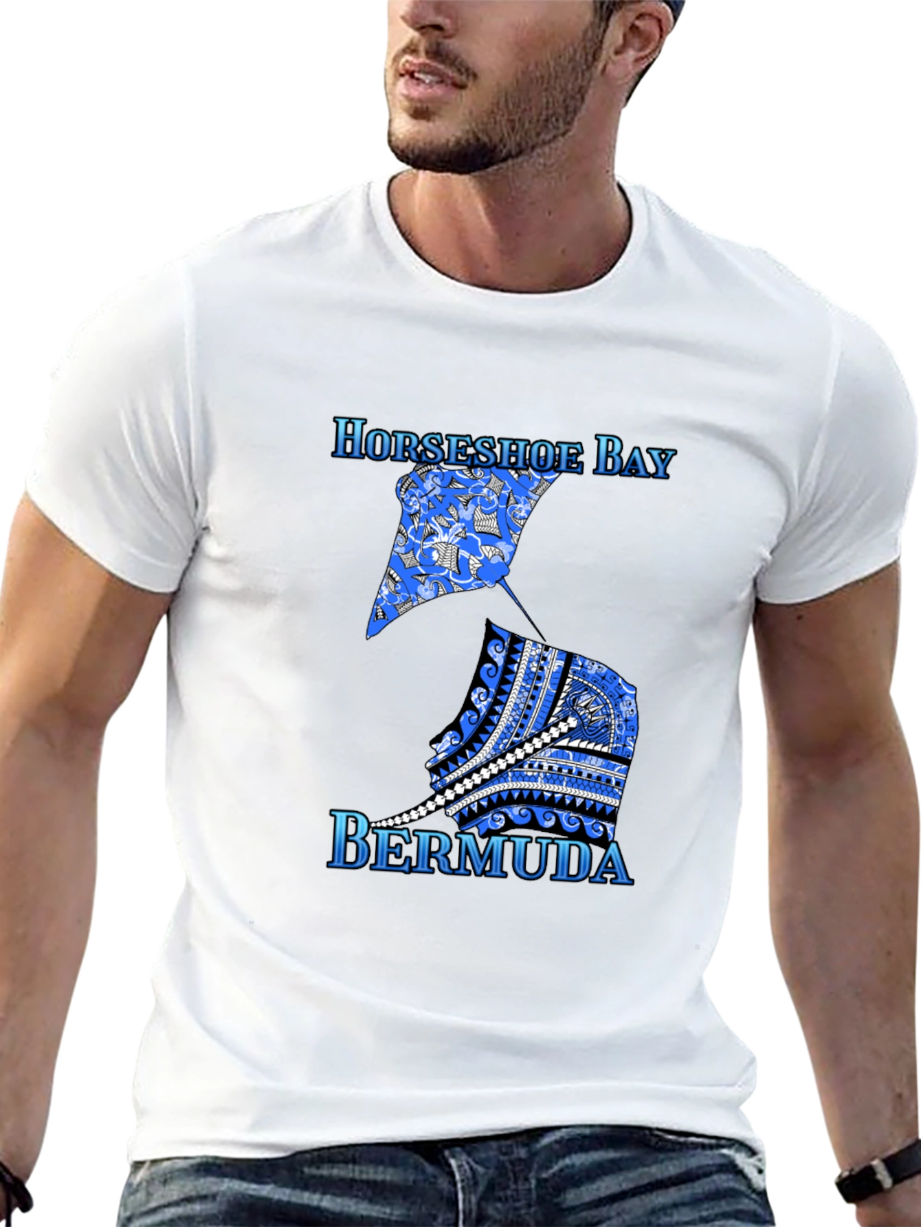 Horseshoe Bay Bermuda Graphic Tee
