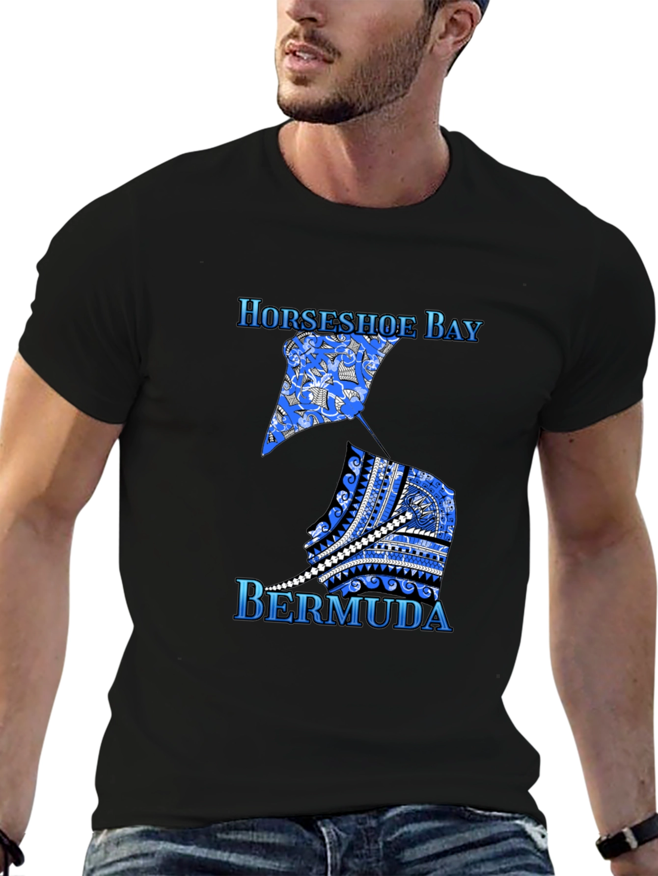 Horseshoe Bay Bermuda Graphic Tee