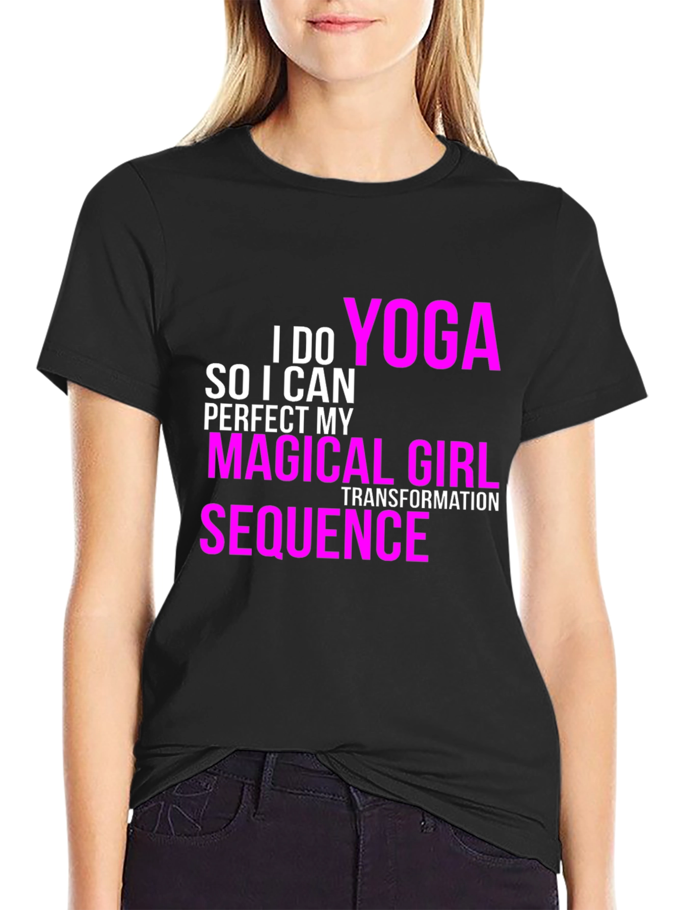 Yoga Magical Girl Transformation T-Shirt