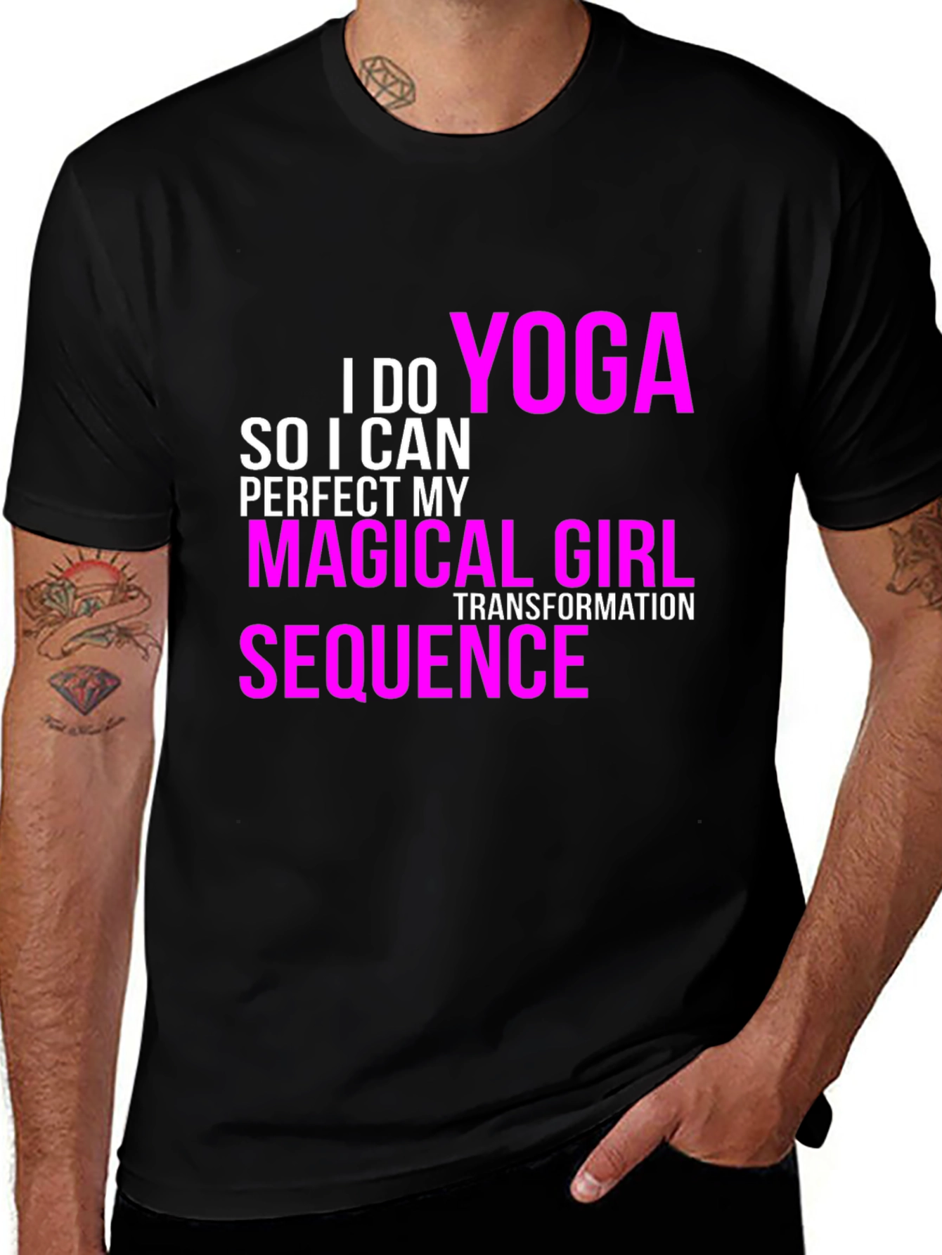 Yoga Magical Girl Transformation T-Shirt