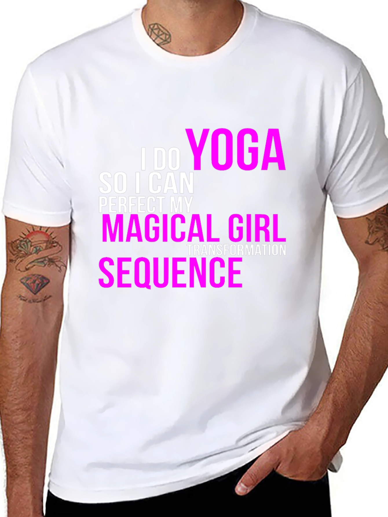 Yoga Magical Girl Transformation T-Shirt