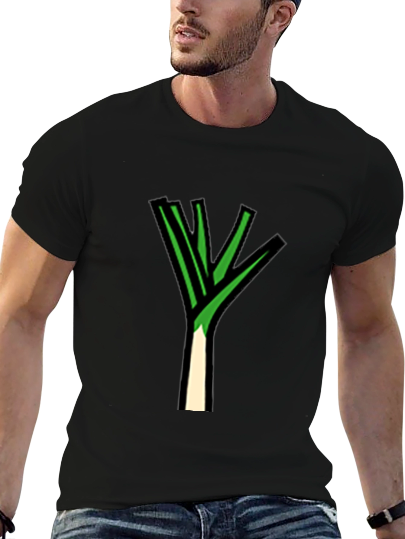 Leek Graphic Tee - Fresh & Fun Casual Wear