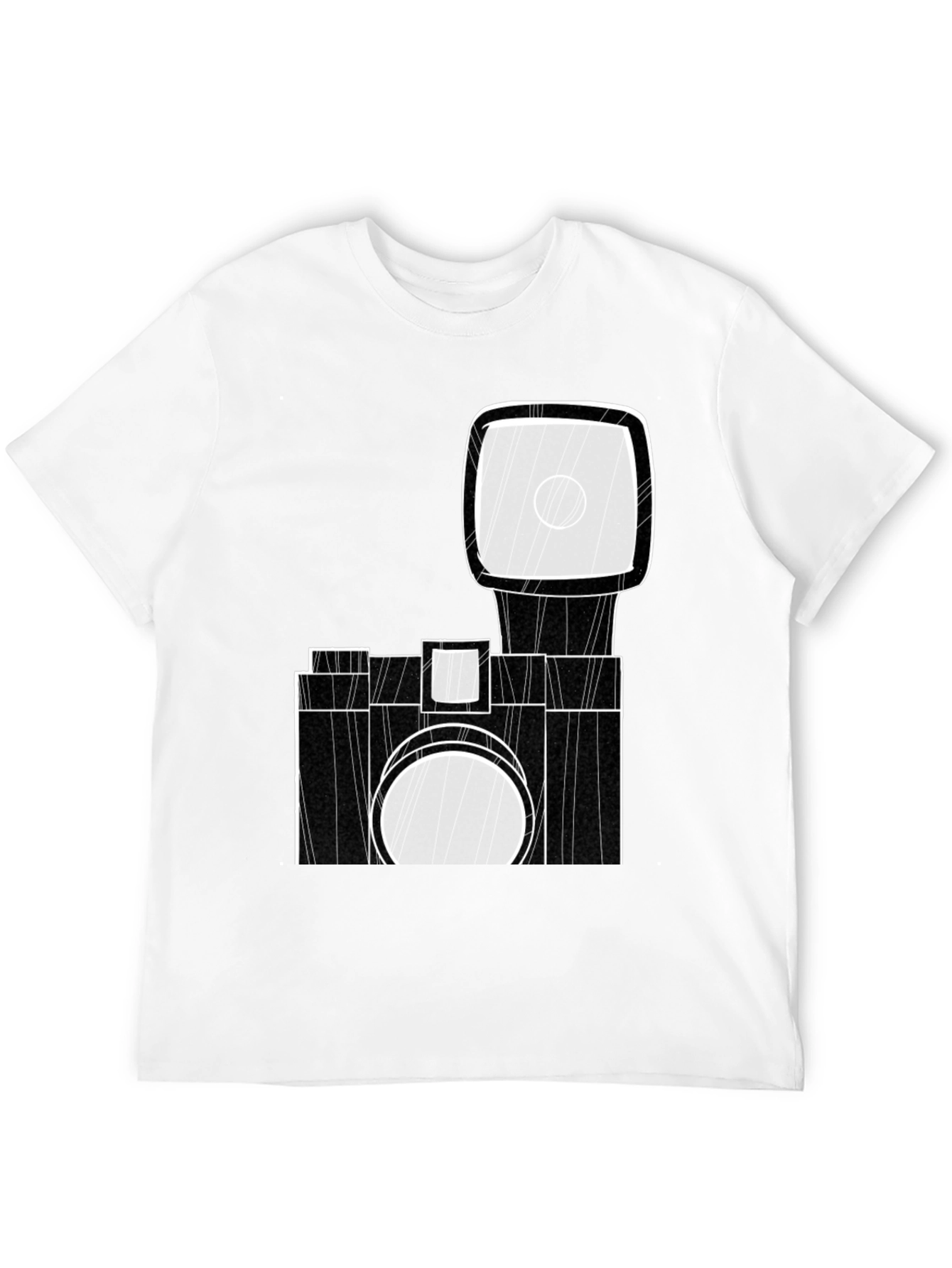 Camera Graphic Black T-Shirt