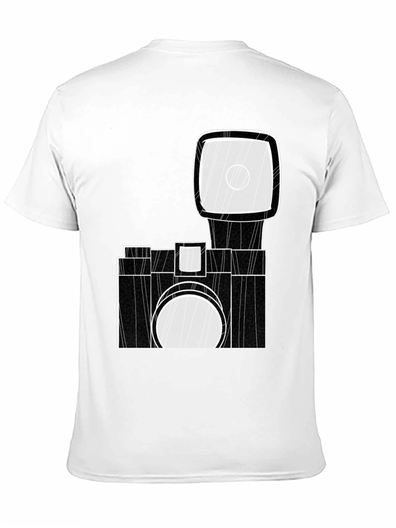 Camera Graphic Black T-Shirt