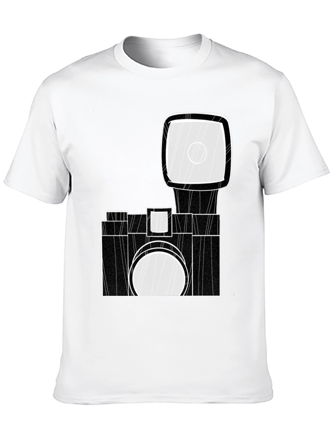 Camera Graphic Black T-Shirt