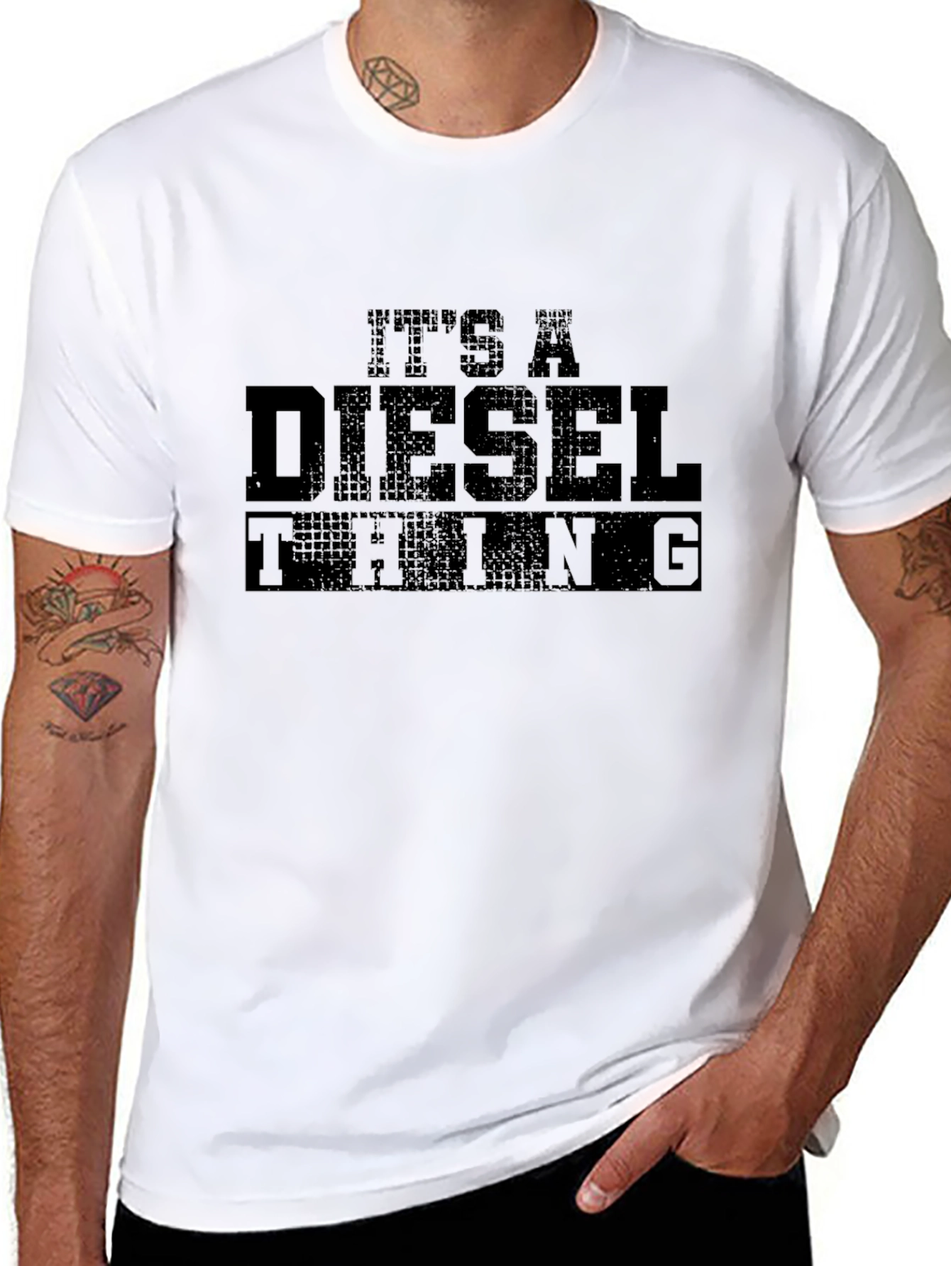 Diesel Thing T-Shirt - Black Graphic Tee