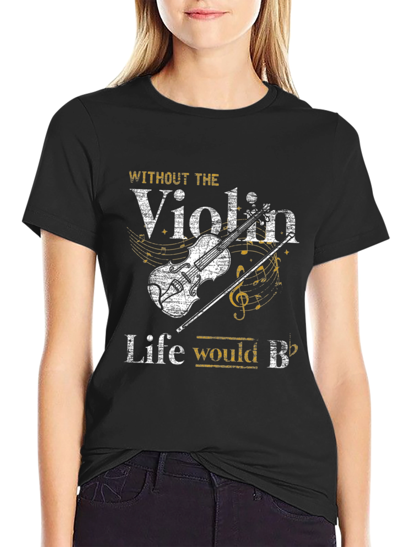Violin Lover T-Shirt - Musical Instrument Tee