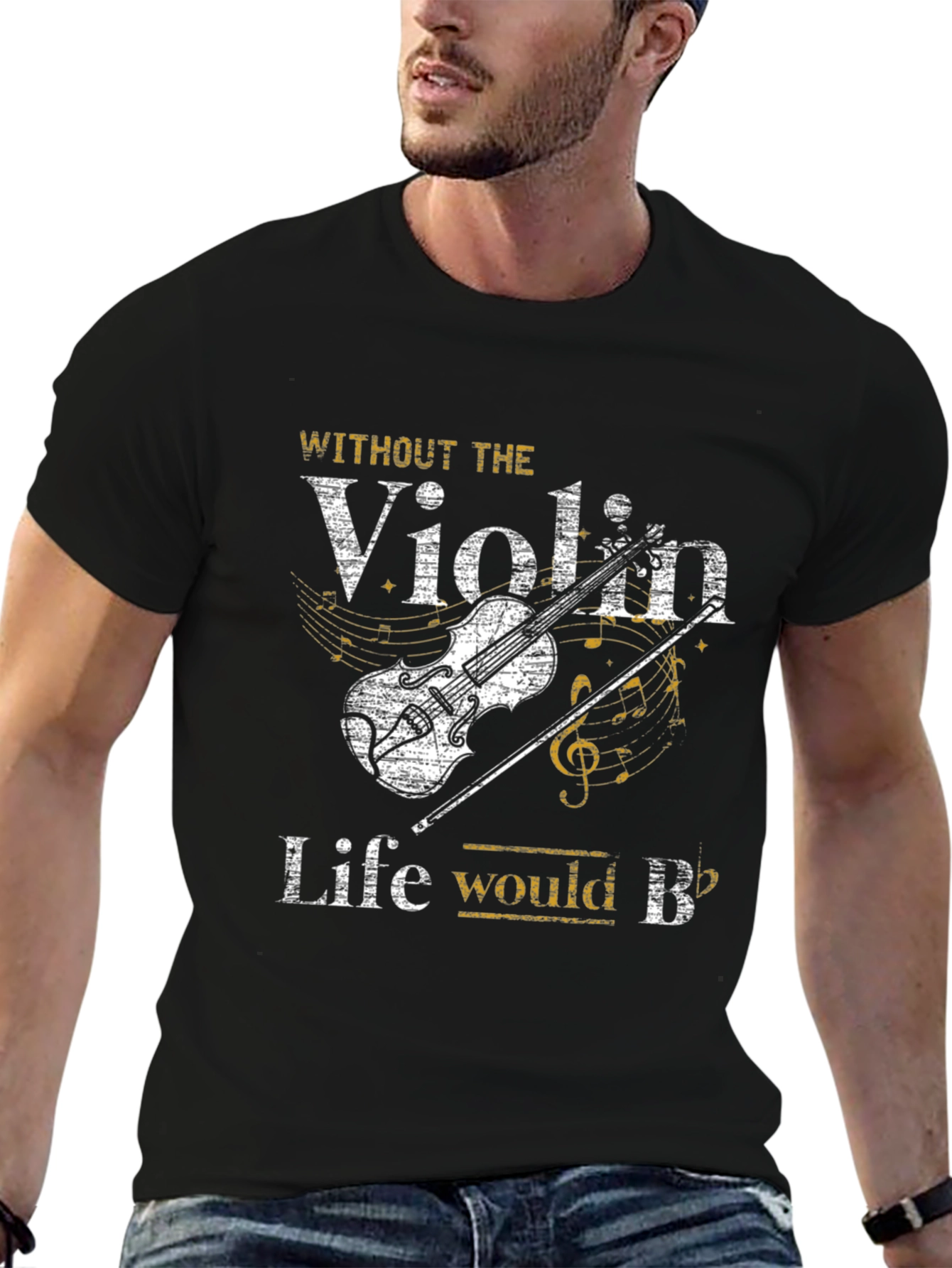 Violin Lover T-Shirt - Musical Instrument Tee