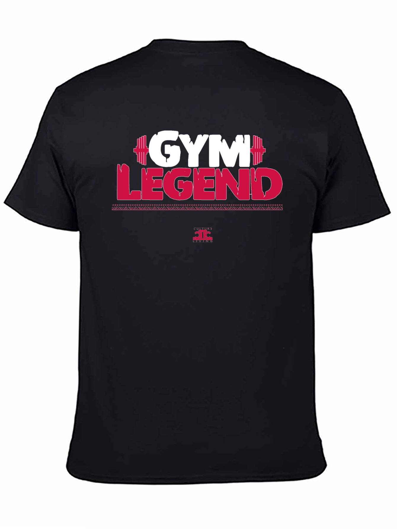 Gym Legend Graphic T-Shirt - Black