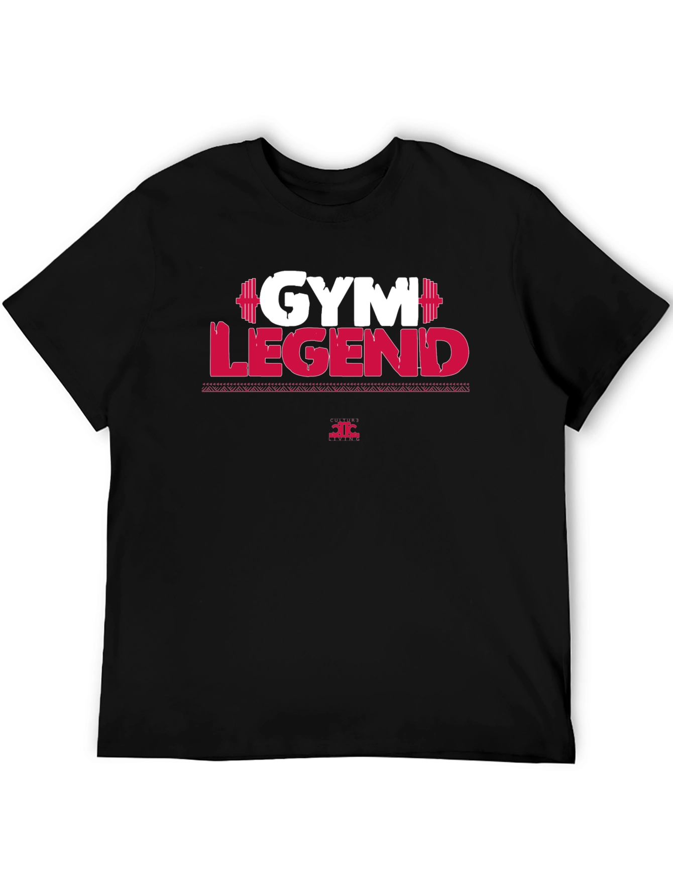 Gym Legend Graphic T-Shirt - Black