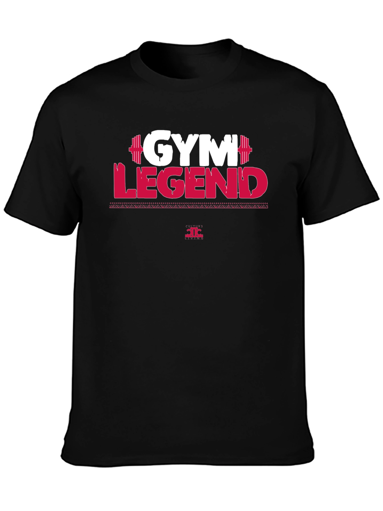 Gym Legend Graphic T-Shirt - Black