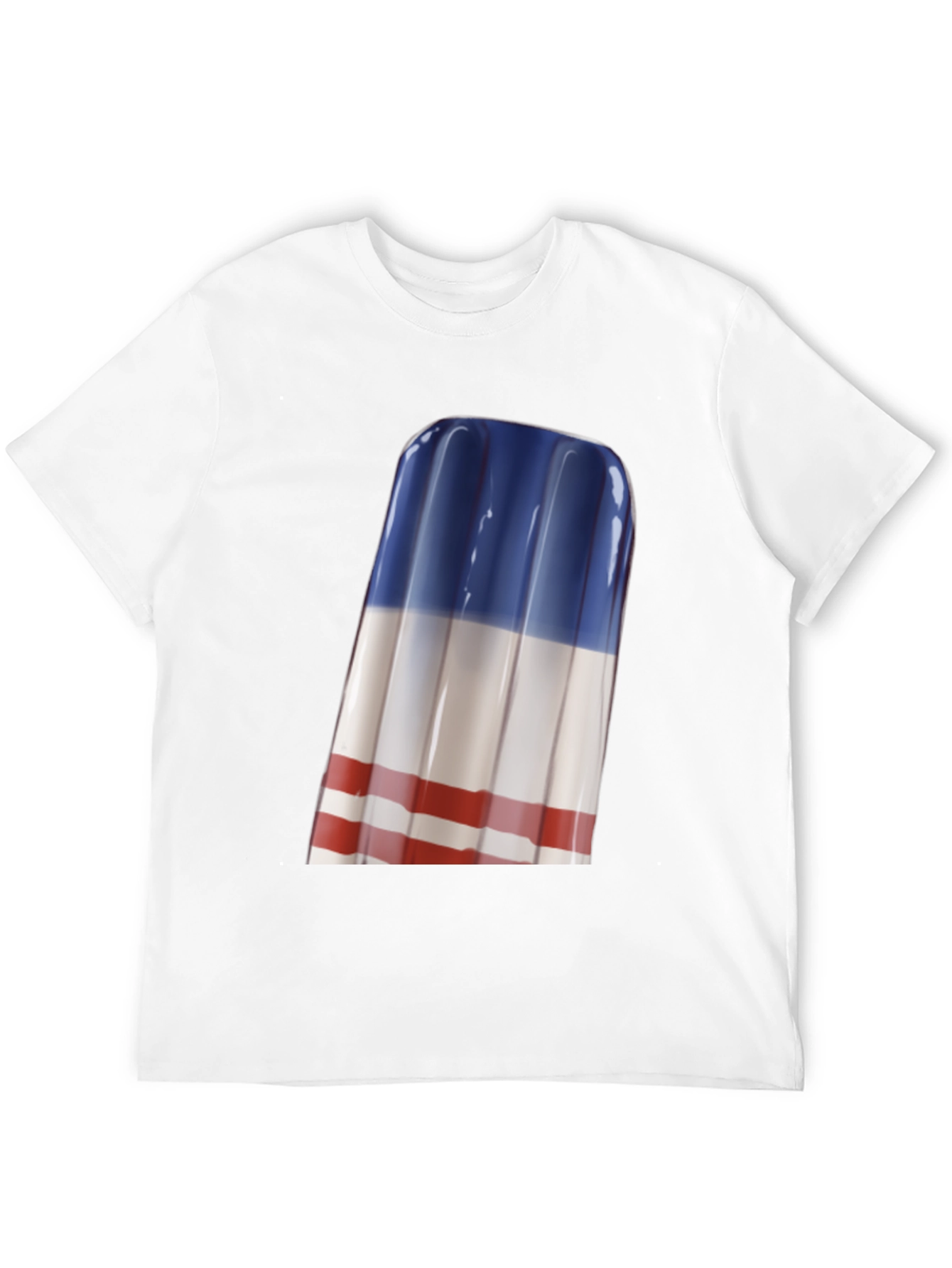Patriotic Popsicle Graphic Tee - Summer Style