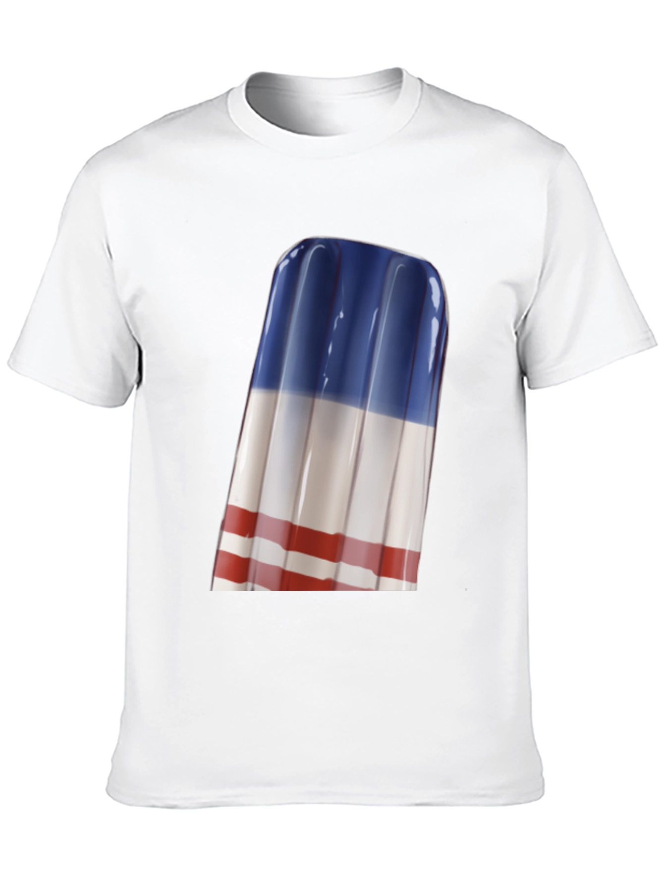 Patriotic Popsicle Graphic Tee - Summer Style