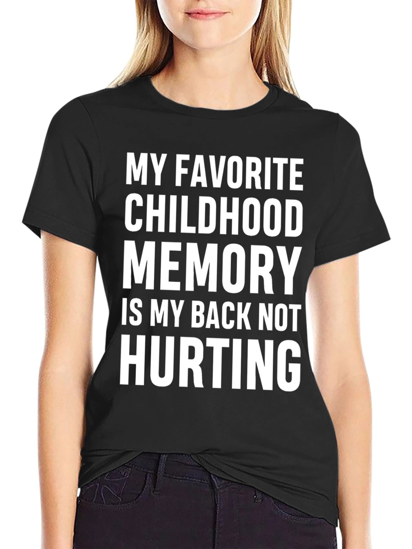 Funny Back Pain Relief T-Shirt