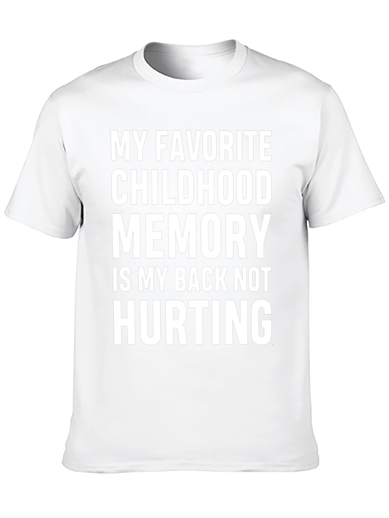 Funny Back Pain Relief T-Shirt