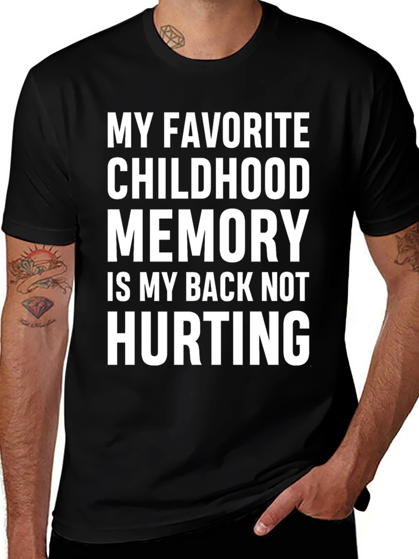 Funny Back Pain Relief T-Shirt