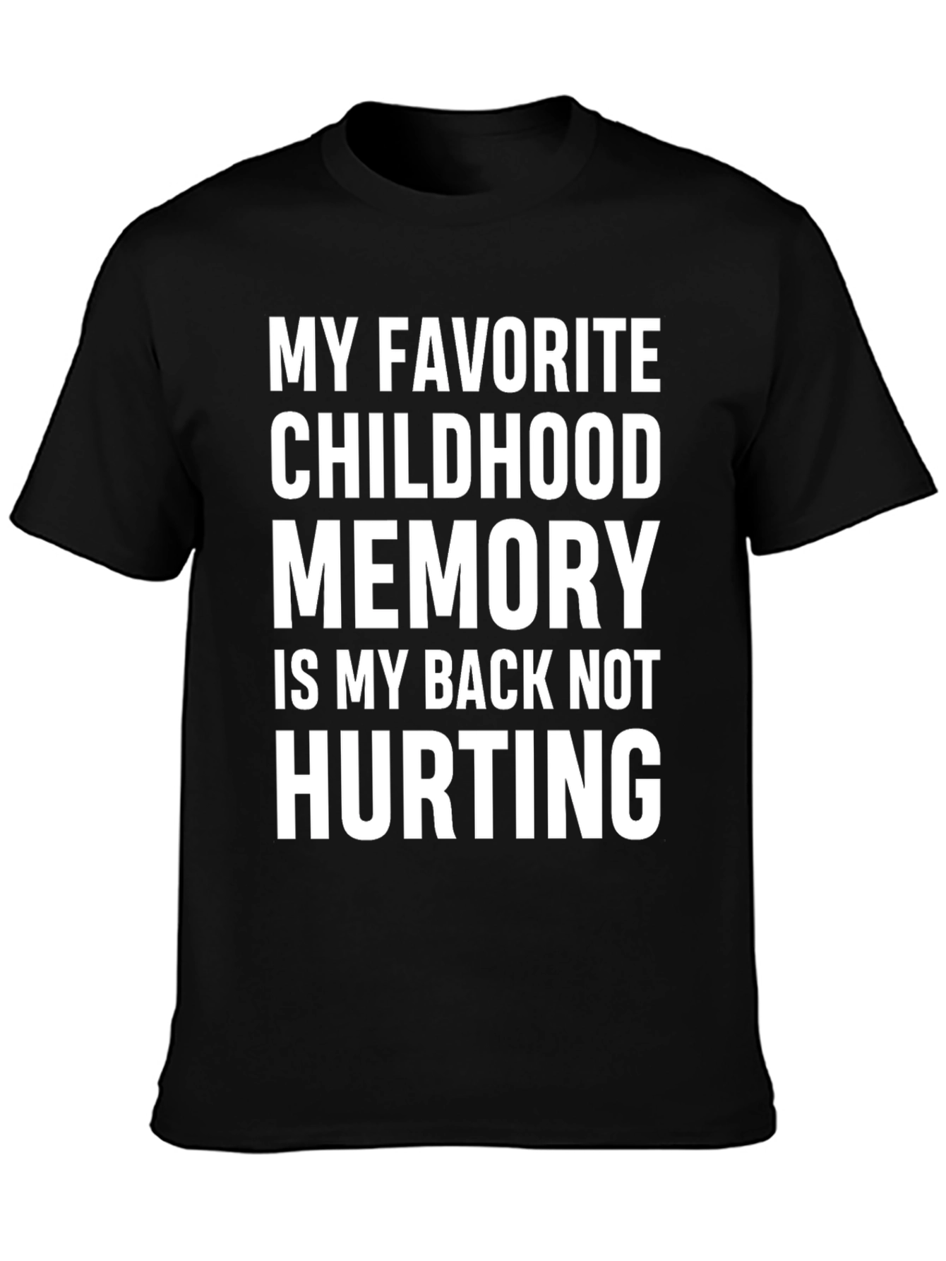 Funny Back Pain Relief T-Shirt