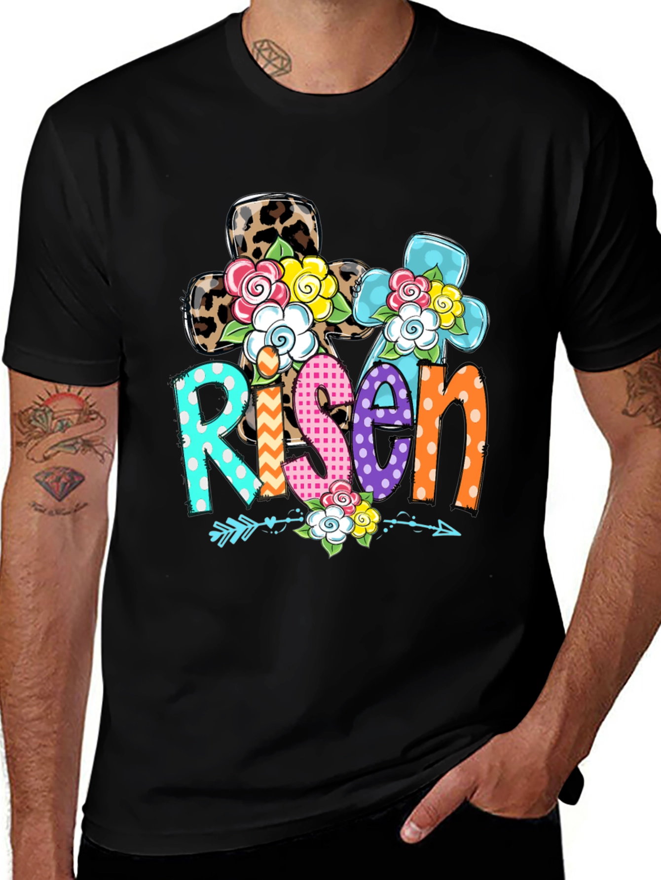 Risen Graphic Print T-Shirt