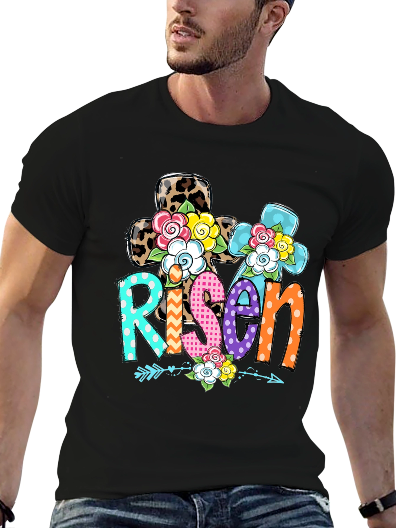 Risen Graphic Print T-Shirt