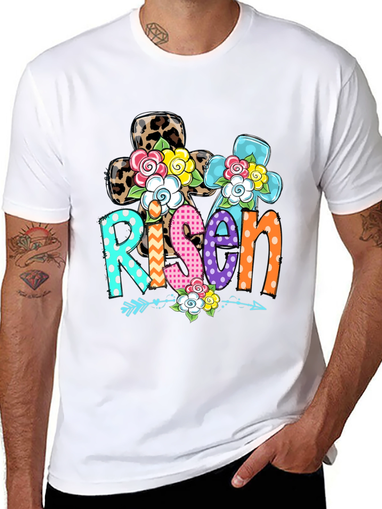 Risen Graphic Print T-Shirt