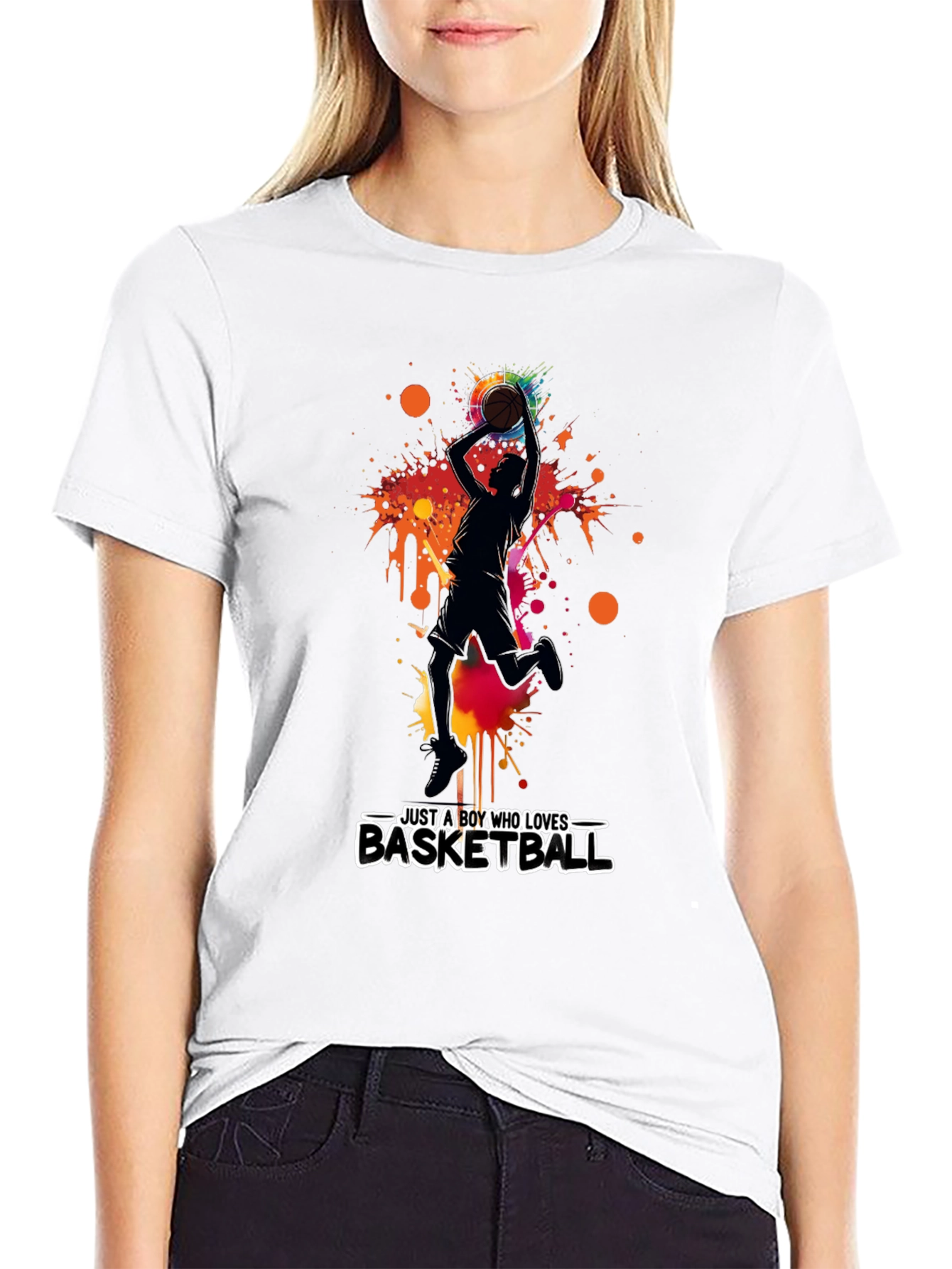 Basketball Lover Graphic Tee - Mens Black T-Shirt