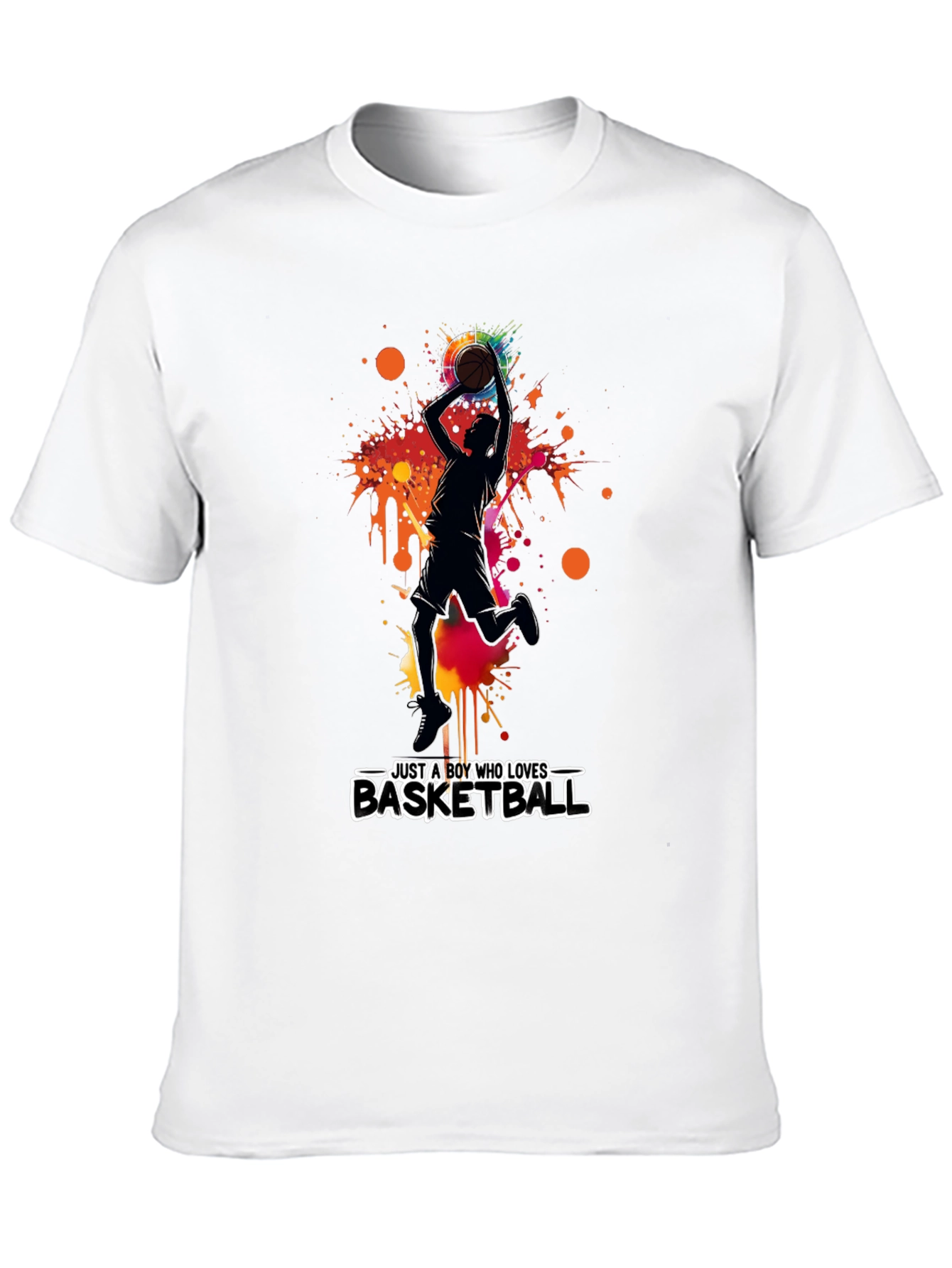 Basketball Lover Graphic Tee - Mens Black T-Shirt