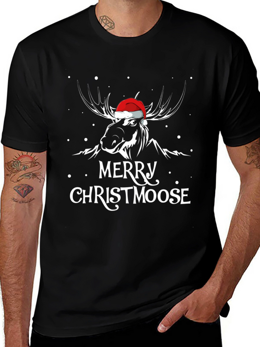 Merry Christmoose Graphic Tee