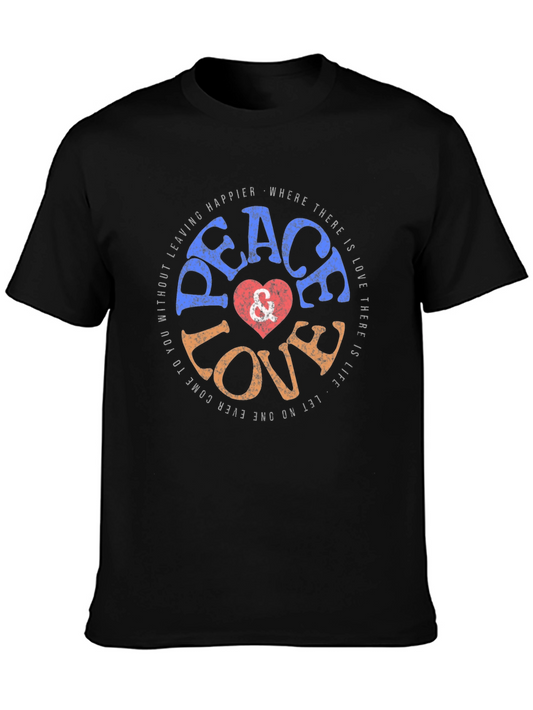 Peace Love Graphic T-Shirt
