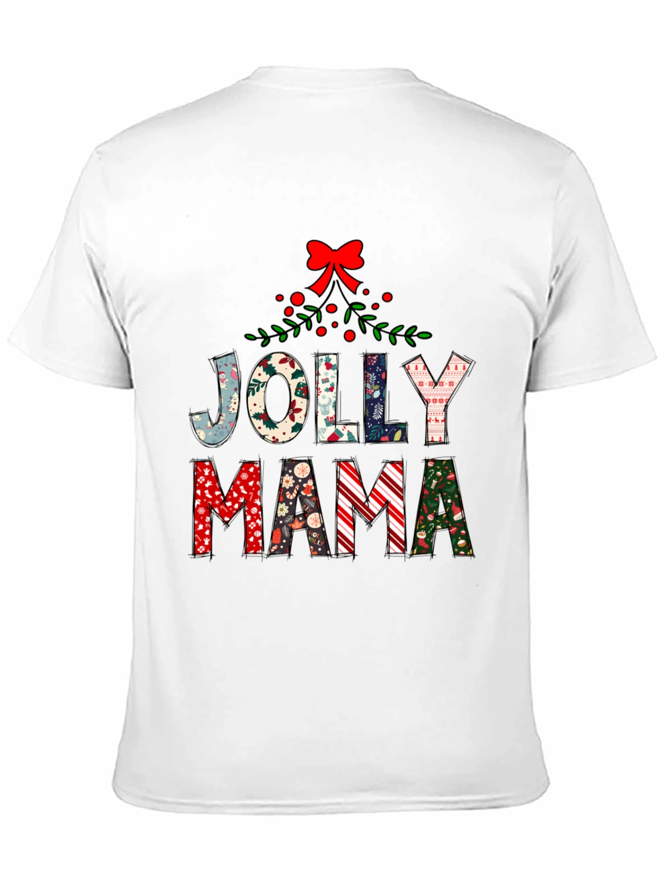 Jolly Mama Christmas T-Shirt