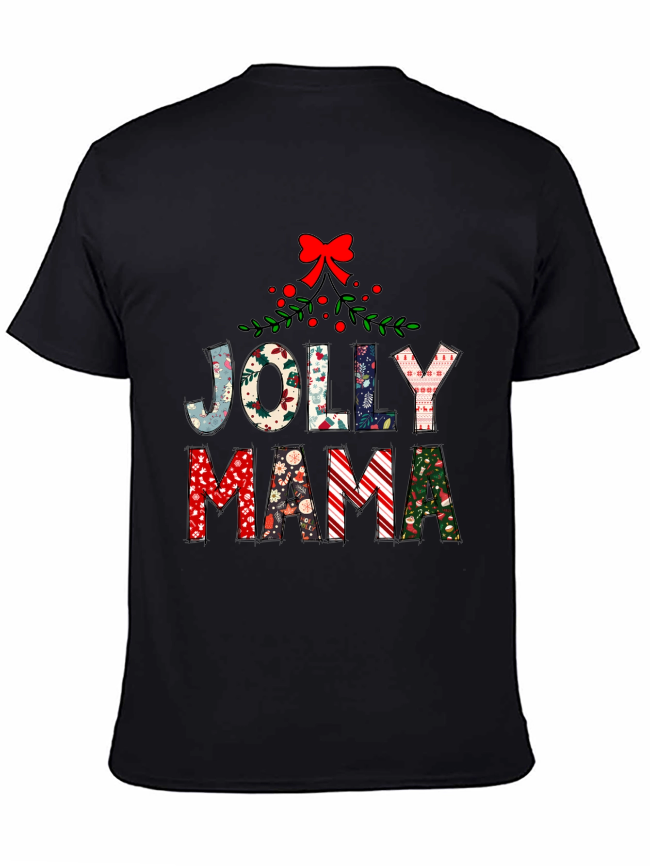 Jolly Mama Christmas T-Shirt
