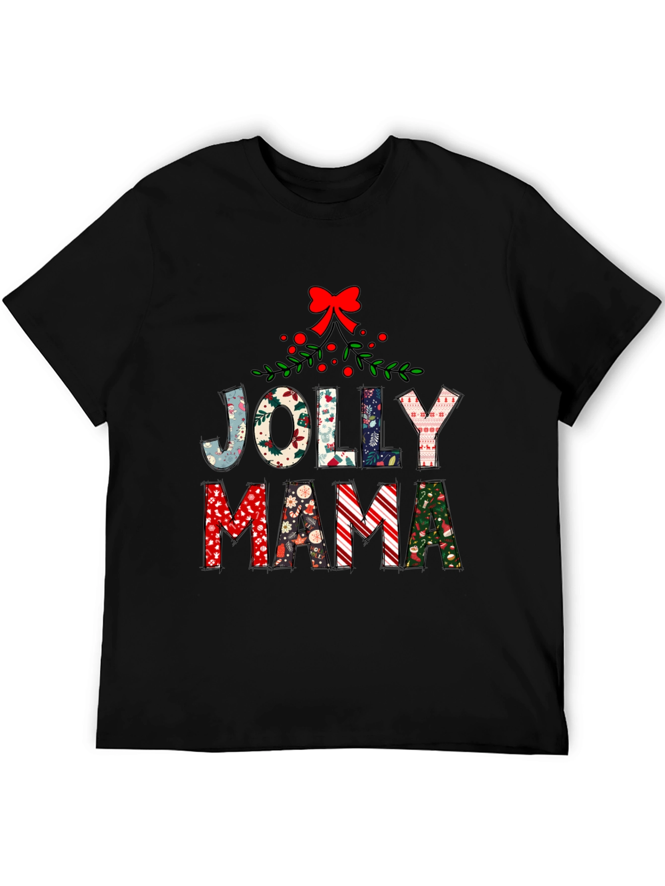 Jolly Mama Christmas T-Shirt