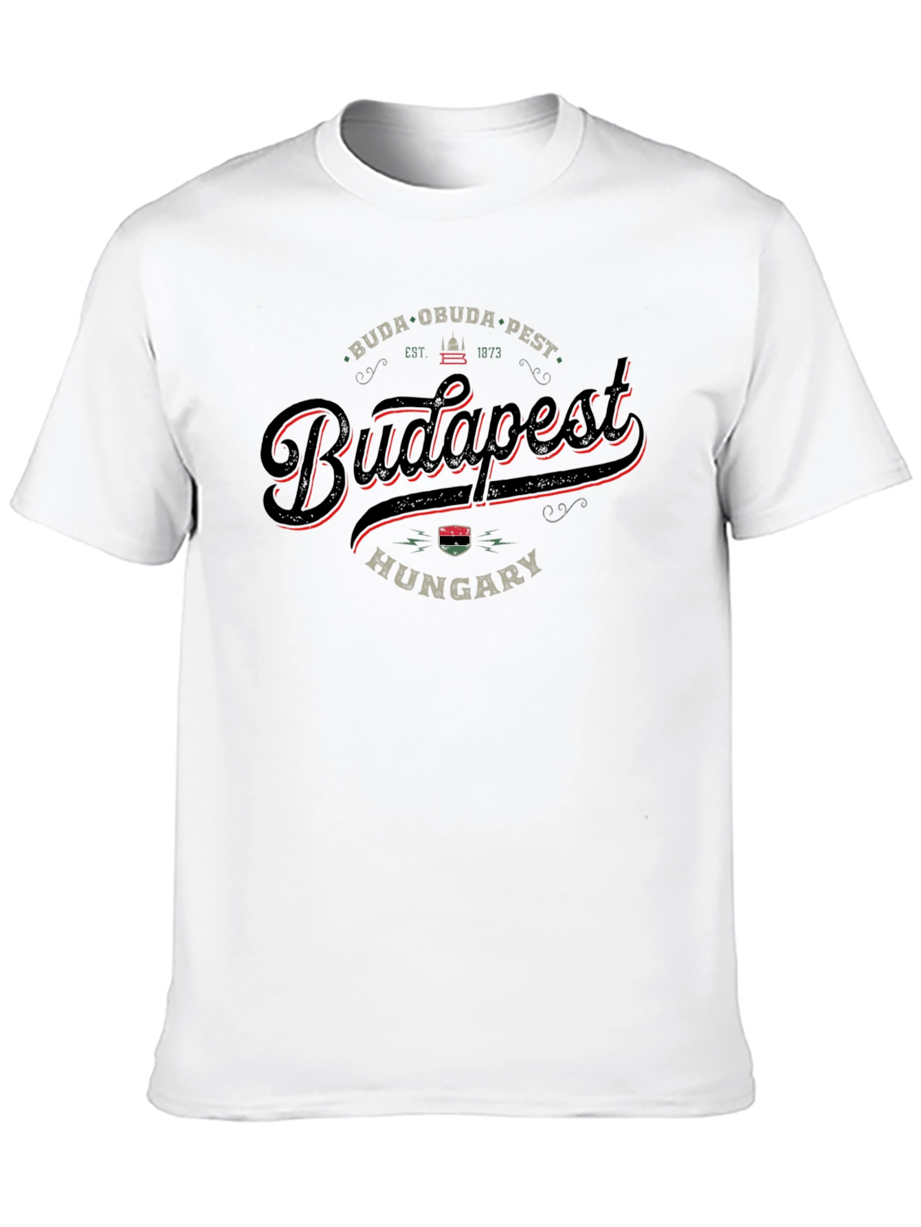 Budapest Hungary Black T-Shirt