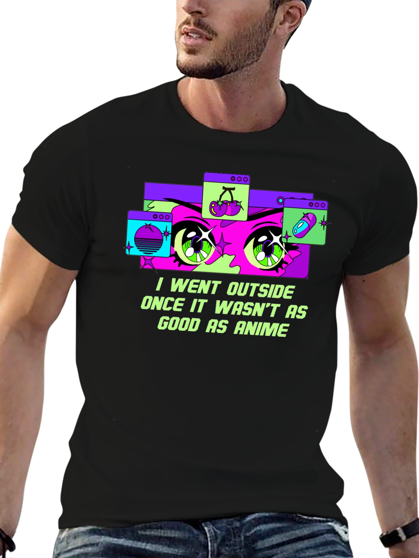 Anime Lover Graphic T-Shirt