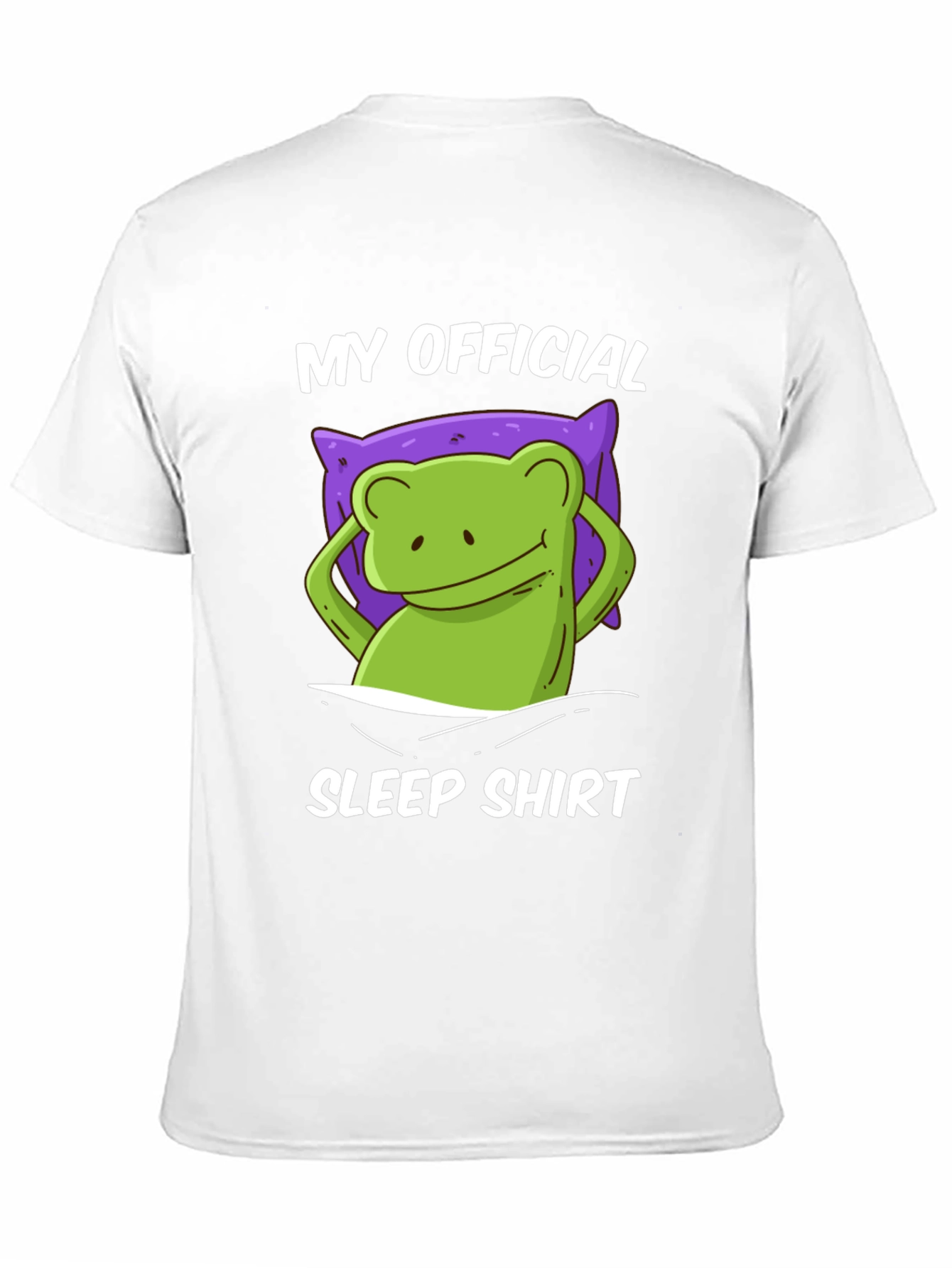 Funny Frog Sleep Shirt - Mens Graphic Tee
