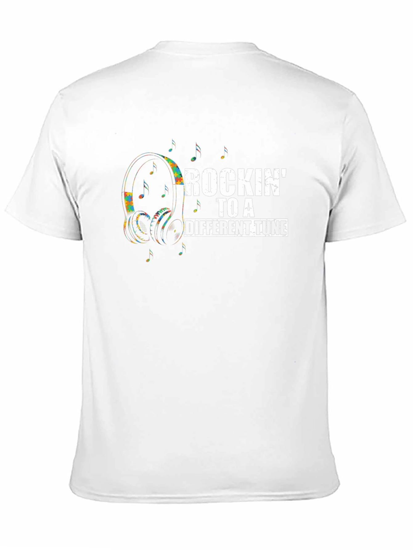 Rockin To A Different Tune Graphic T-Shirt