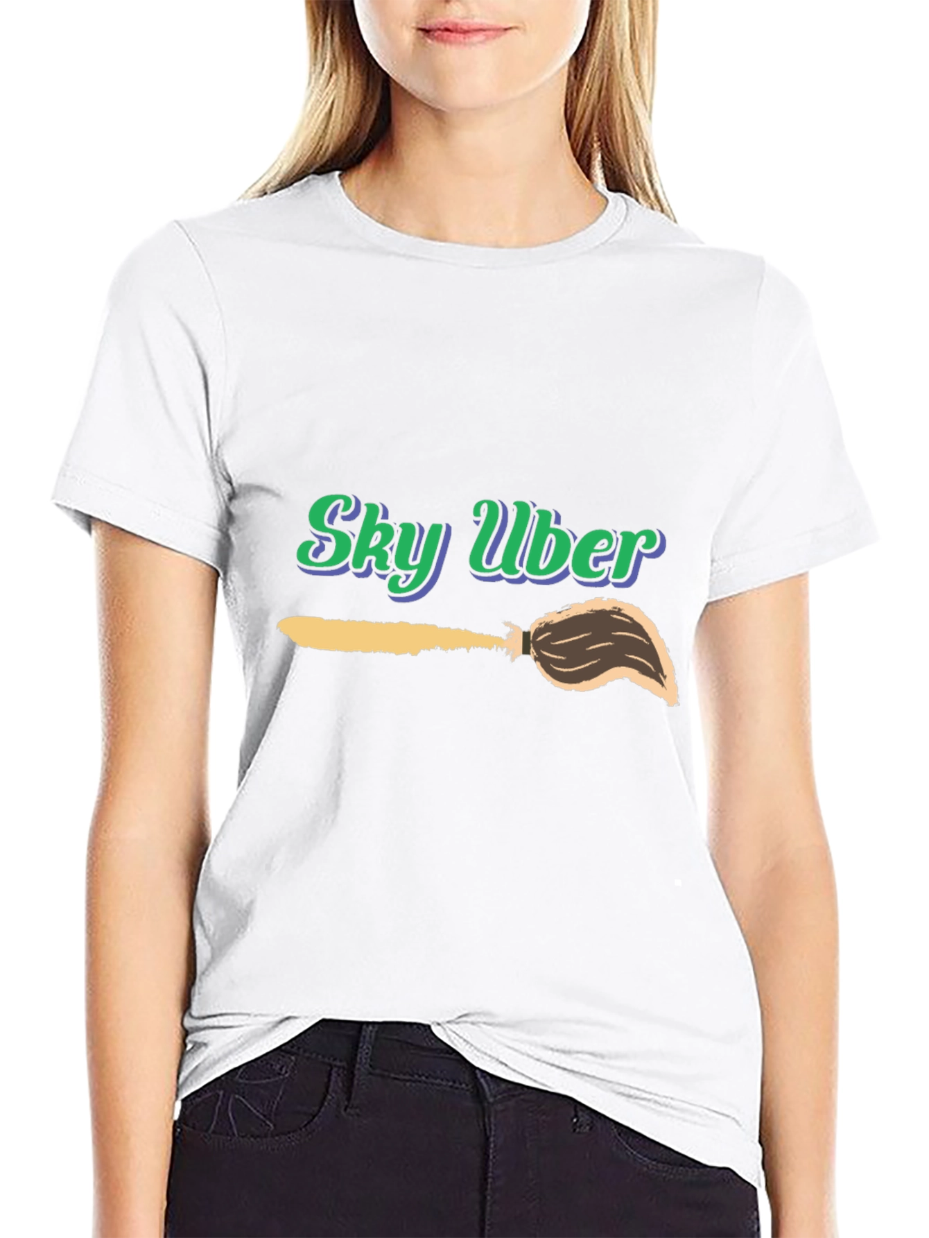 Sky Uber Graphic T-Shirt