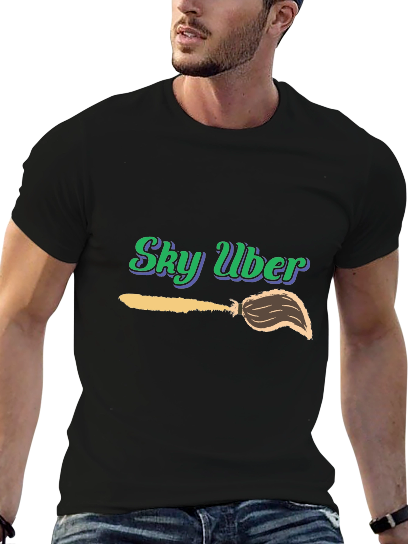Sky Uber Graphic T-Shirt