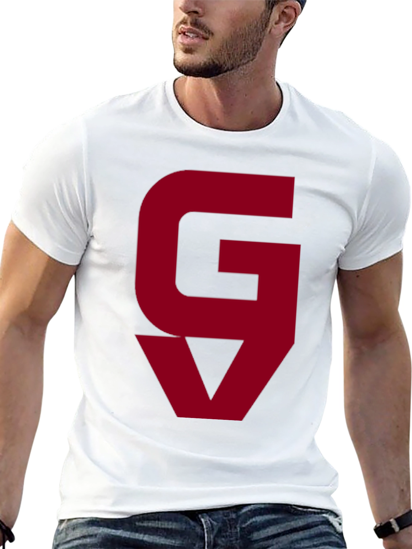GV Logo Graphic Tee - Bold Statement Shirt