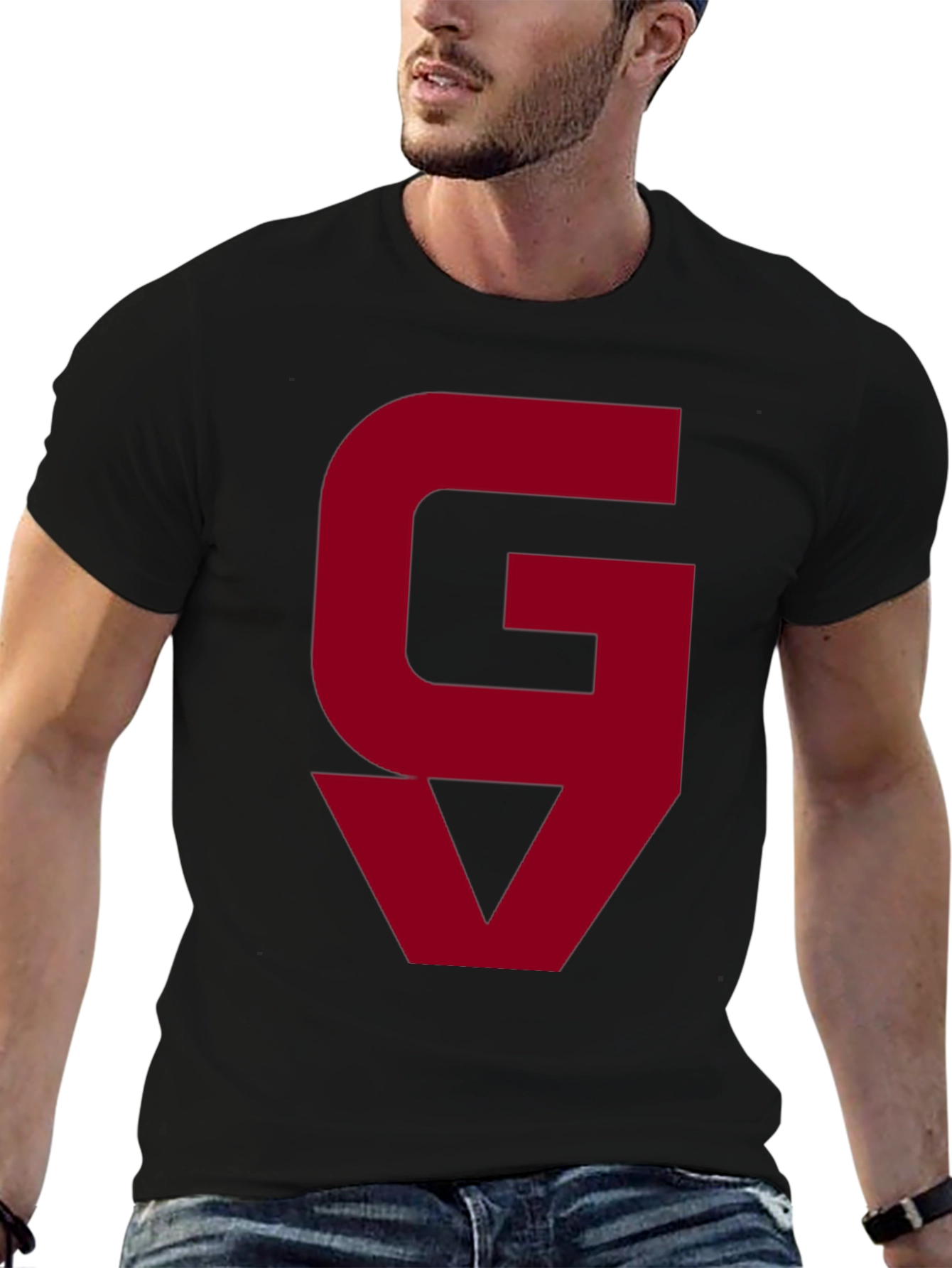 GV Logo Graphic Tee - Bold Statement Shirt