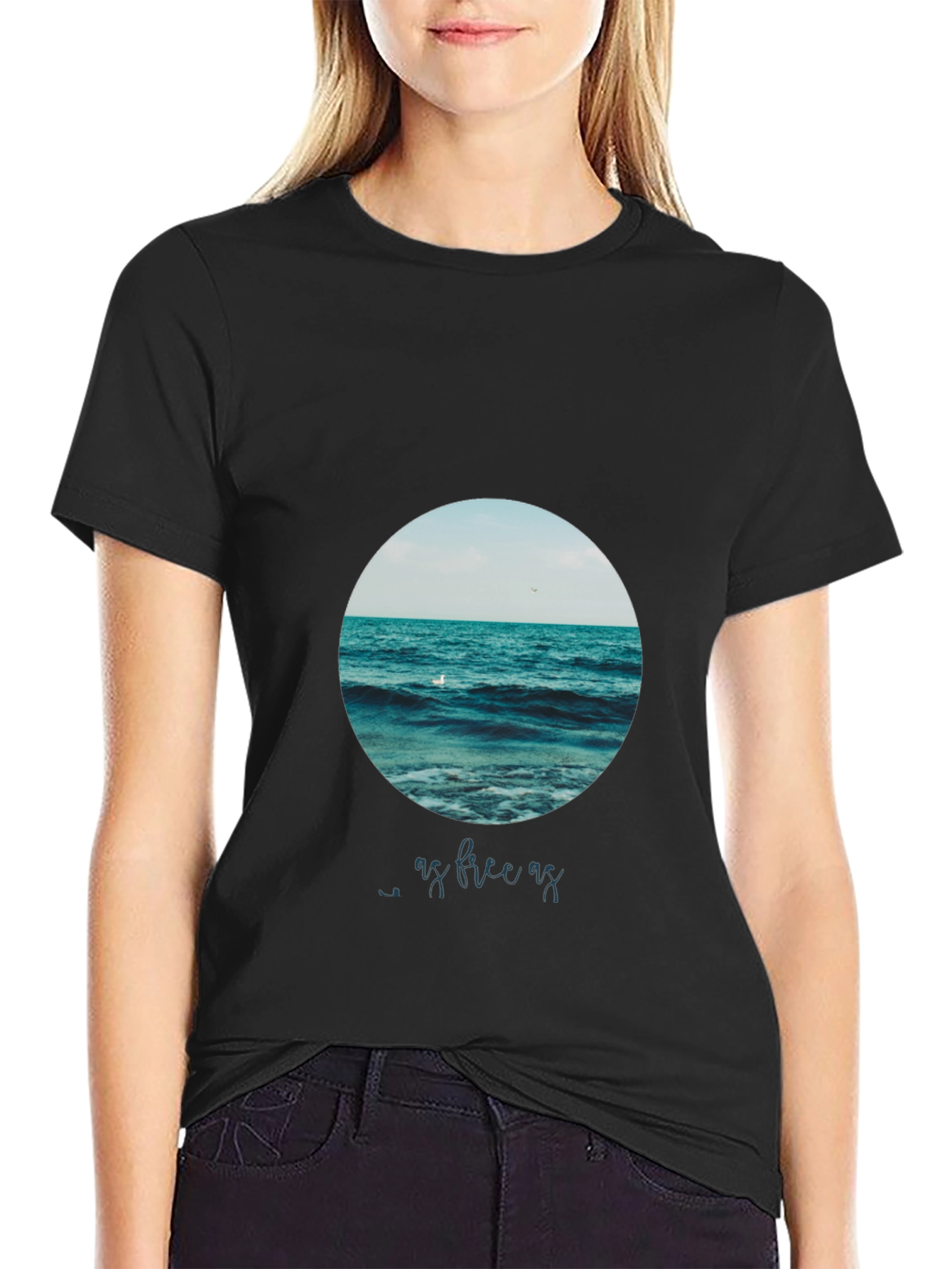 Ocean View Graphic T-Shirt