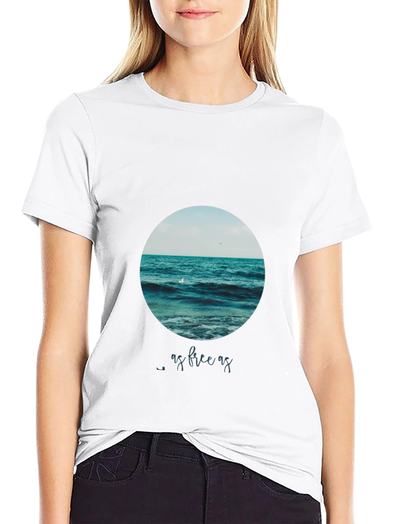 Ocean View Graphic T-Shirt