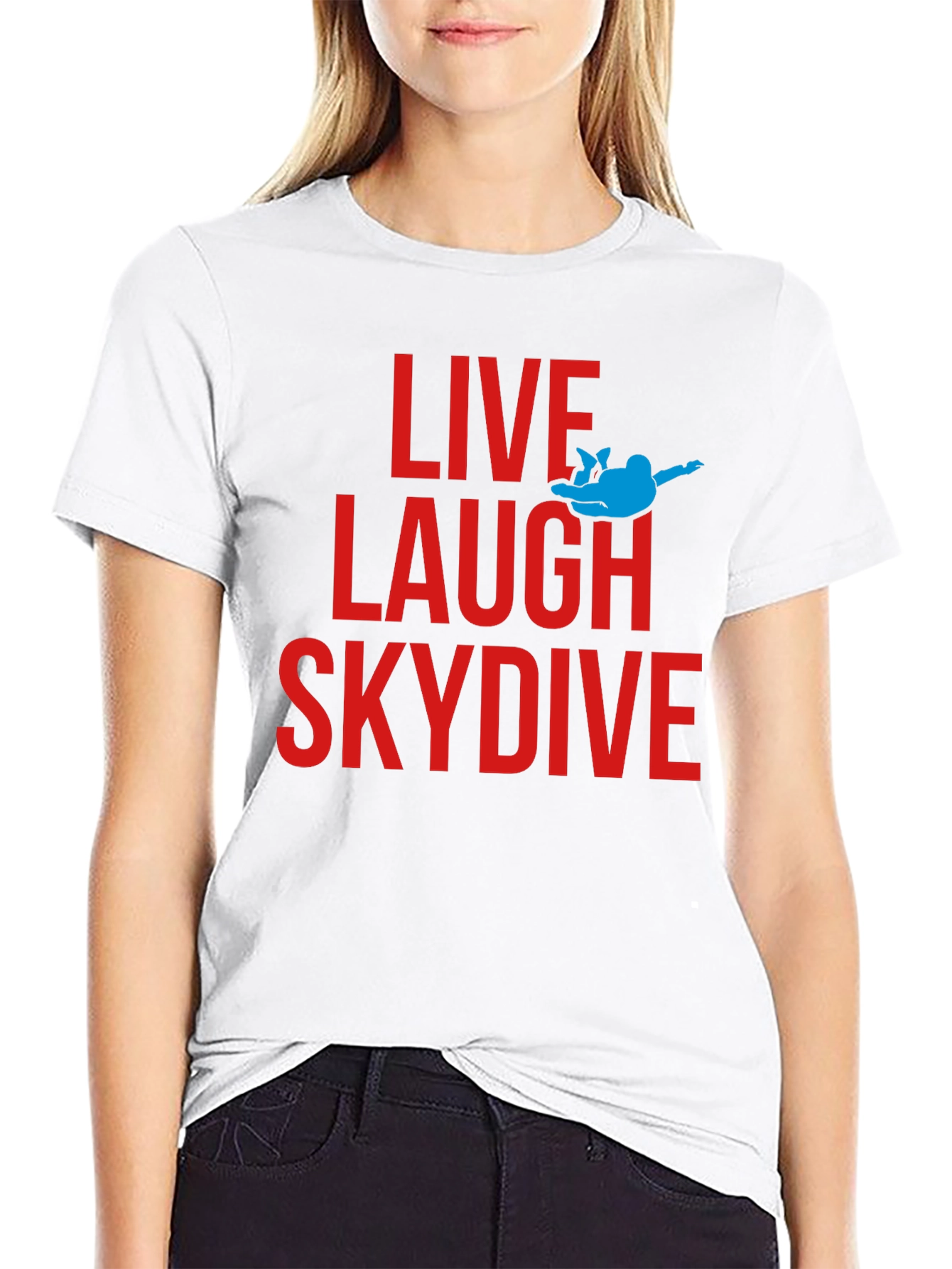 Live Laugh Skydive Graphic Tee